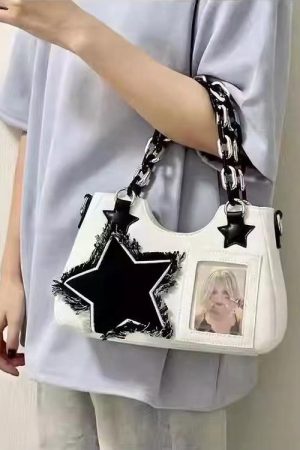 Vintage Japanese Style Denim Shoulder Crossbody Bag for Women - Trendy Spicy Girl Design, Small Food Quantity Handbag