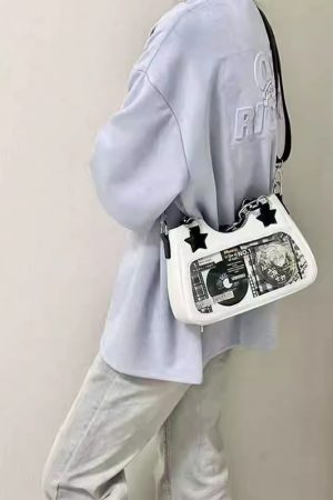 Vintage Japanese Style Denim Shoulder Crossbody Bag for Women - Trendy Spicy Girl Design, Small Food Quantity Handbag