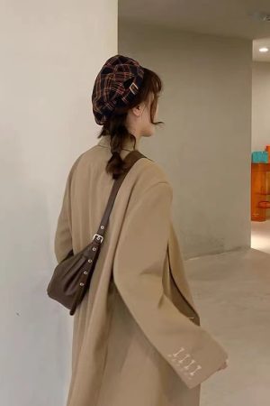 Vintage Soft Leather Dumpling Bag - Versatile Crescent Shoulder Crossbody Bag for Commuters - Elegant High-End Waist Bag