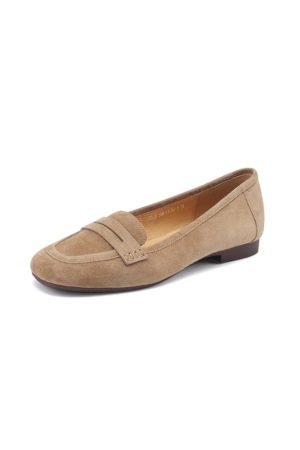 Vintage Soft Leather Suede Lambskin Loafers - Flat Driving Shoes for Effortless Chic Style