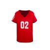 Vintage Style V-Neck Loose T-Shirt for Women – Retro 90s Casual Top