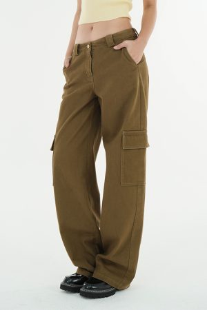 Vintage Wash Banana Tapered Work Denim Pants for a Retro 90s Look - Casual Relaxed Fit for Everyday Style