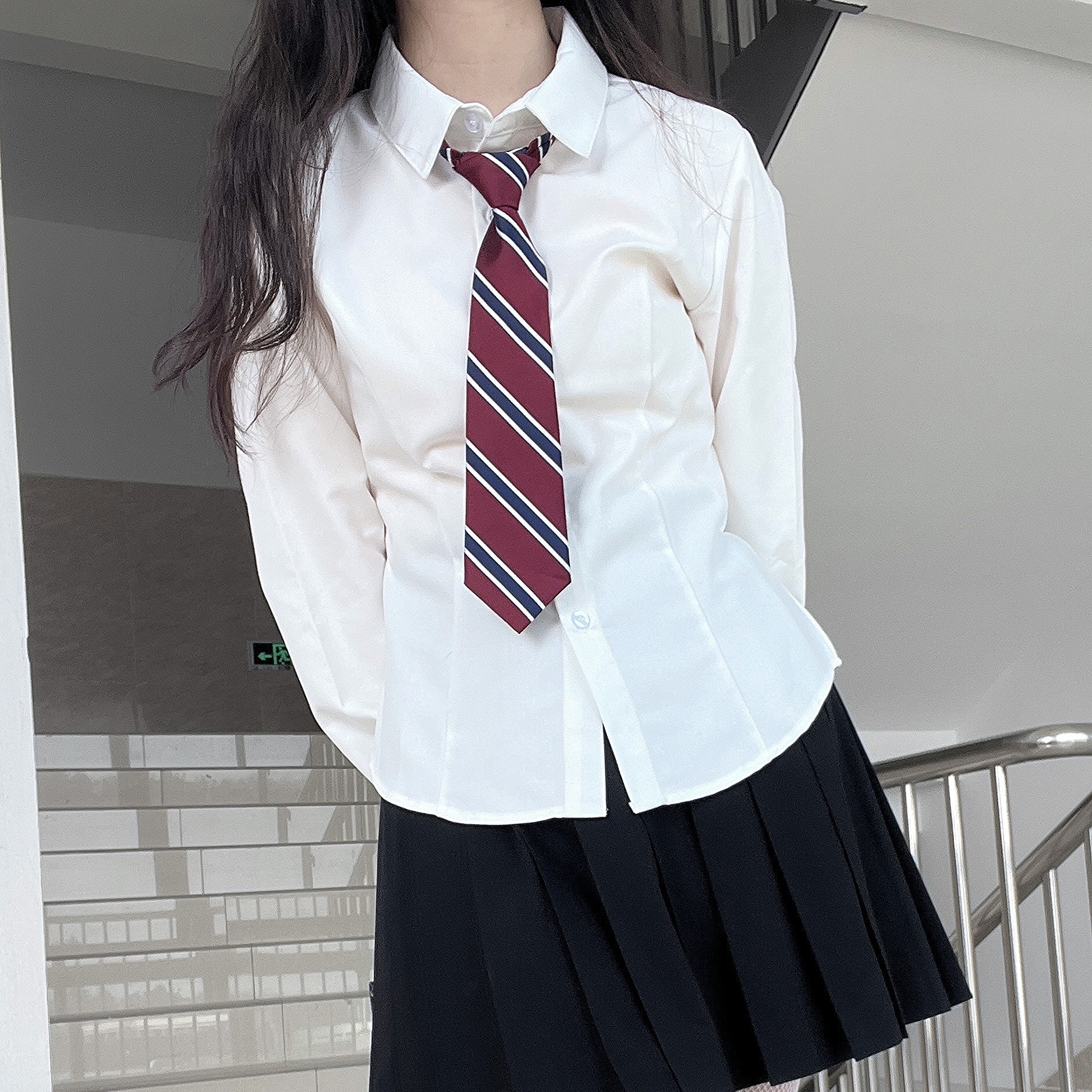 Waist-Cinching Long Sleeve & Short Sleeve Shirt, College Style, Slim Fit Women's Top, Sexy Senior Sister Design Waist-Cinching Long Sleeve & Short Sleeve Shirt, College Style, Slim Fit Women's Top, Sexy Senior Sister Design