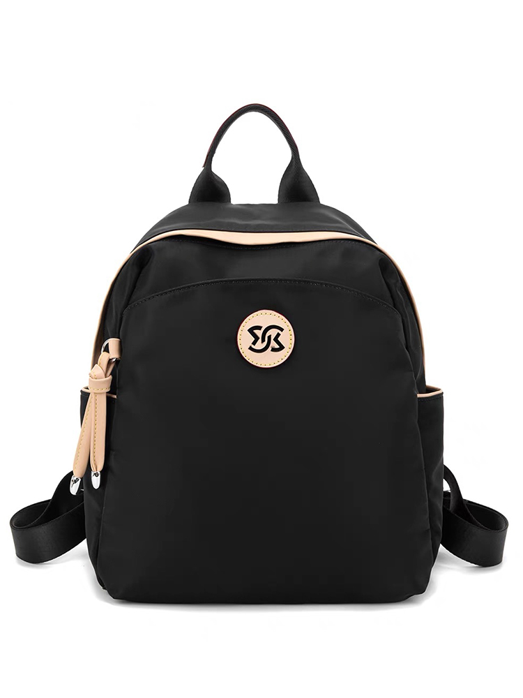 Water-Resistant Oxford Cloth Double Shoulder Bag - High-End Women's Travel Backpack for Commuting and Daily Use Water-Resistant Oxford Cloth Double Shoulder Bag - High-End Women's Travel Backpack for Commuting and Daily Use