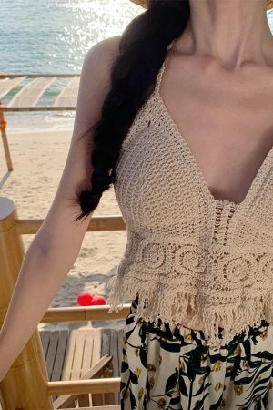 Watercolor Printed Wide-Leg Pants - Ethnic Resort Beach Style, Chiffon Fabric, Thai Skirt Design for Vacation & Summer Outfits