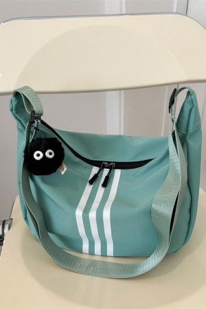 Waterproof Oxford Cloth Large-Capacity Dumpling Crossbody Bag for Women – Trendy Versatile Casual Sports Shoulder Bag