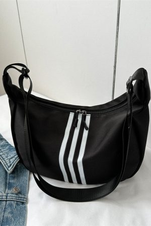 Waterproof Oxford Cloth Large-Capacity Dumpling Crossbody Bag for Women â€“ Trendy Versatile Casual Sports Shoulder Bag