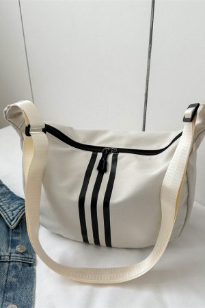 Waterproof Oxford Cloth Large-Capacity Dumpling Crossbody Bag for Women – Trendy Versatile Casual Sports Shoulder Bag