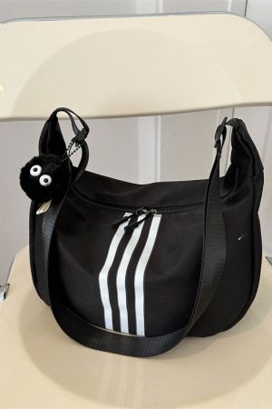 Waterproof Oxford Cloth Large-Capacity Dumpling Crossbody Bag for Women – Trendy Versatile Casual Sports Shoulder Bag