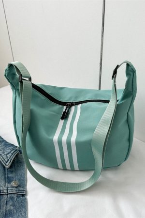 Waterproof Oxford Cloth Large-Capacity Dumpling Crossbody Bag for Women – Trendy Versatile Casual Sports Shoulder Bag