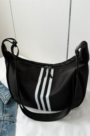 Waterproof Oxford Cloth Large-Capacity Dumpling Crossbody Bag for Women â€“ Trendy Versatile Casual Sports Shoulder Bag