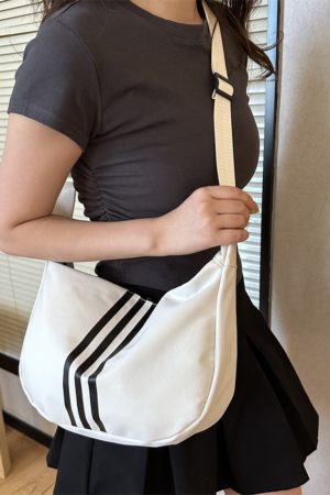 Waterproof Oxford Cloth Large-Capacity Dumpling Crossbody Bag for Women – Trendy Versatile Casual Sports Shoulder Bag