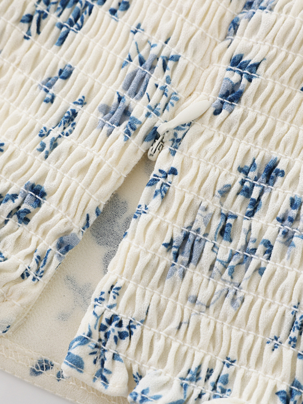 White Floral Ruffled Slim Fit Camisole Top - 2025 French Style Women's Fashion, Unique Design, Perfect for Spring & Summer White Floral Ruffled Slim Fit Camisole Top - 2025 French Style Women's Fashion, Unique Design, Perfect for Spring & Summer