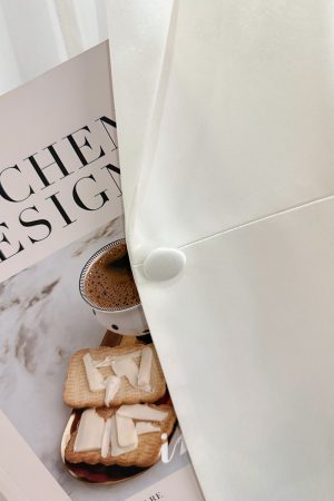 White Korean-Style Thin Blazer for Women - 2025 Summer Trendy Draping Acetate Suit, Age-Reducing Fashion