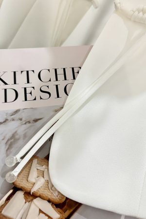 White Lightweight Elegant Blazer - Women's Chinese Street Style Suit Jacket for Summer 2025 Fashion