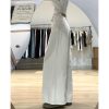 Wide-Leg White Jeans for Women - Loose Fit Lazy Style Plus-Size Pants for Pear-Shaped Figures and Thick Legs, 2025 Fashion Trend