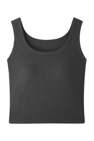 Wide Strap Tank Top with Chest Pads for Women - 2025 Spring/Summer Camisole - Perfect for Layering & Early Spring Outfits