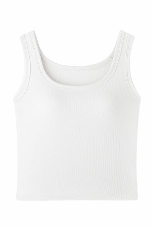 Wide Strap Tank Top with Chest Pads for Women - 2025 Spring/Summer Camisole - Perfect for Layering & Early Spring Outfits