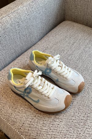 Women's 2025 Spring Summer Training Shoes - Versatile Mesh Breathable Non-Slip Casual Sports Footwear for Active Lifestyle