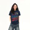 Women's American Retro Letter Print Round Neck T-Shirt - Casual Short Sleeve Summer Top - Trendy 90s Style