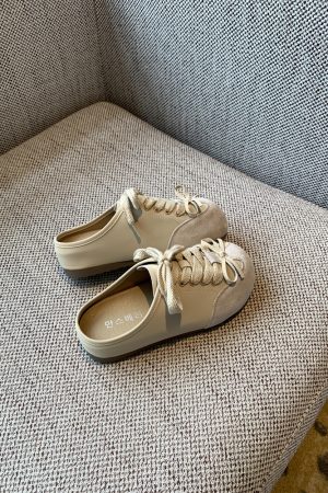 Women's Baotou Slippers - 2025 Summer Thick-Soled Genuine Leather Casual Slip-Ons for Outdoor Wear, Height-Increasing Design