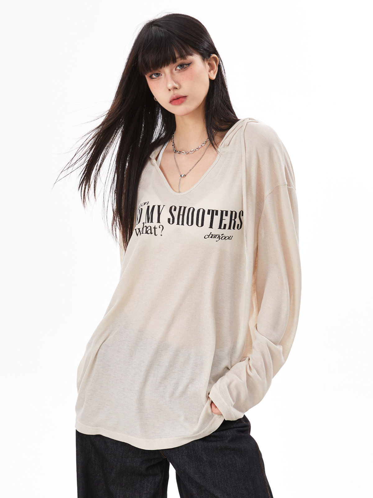 Women's Black Loose Jazz Top - Spicy Girl Dancing Summer Shirt with Sun Protection, Airy Design for Comfort Women's Black Loose Jazz Top - Spicy Girl Dancing Summer Shirt with Sun Protection, Airy Design for Comfort