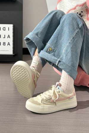 Women's Breathable Canvas Sneakers - Soft Sole, Versatile White Summer Shoes for Casual Youthful Style