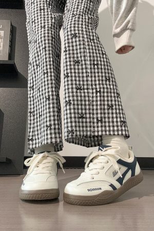 Women's Breathable Mesh Training Shoes, Summer White Sneakers, Original Design Canvas Sneakers for Style and Comfort