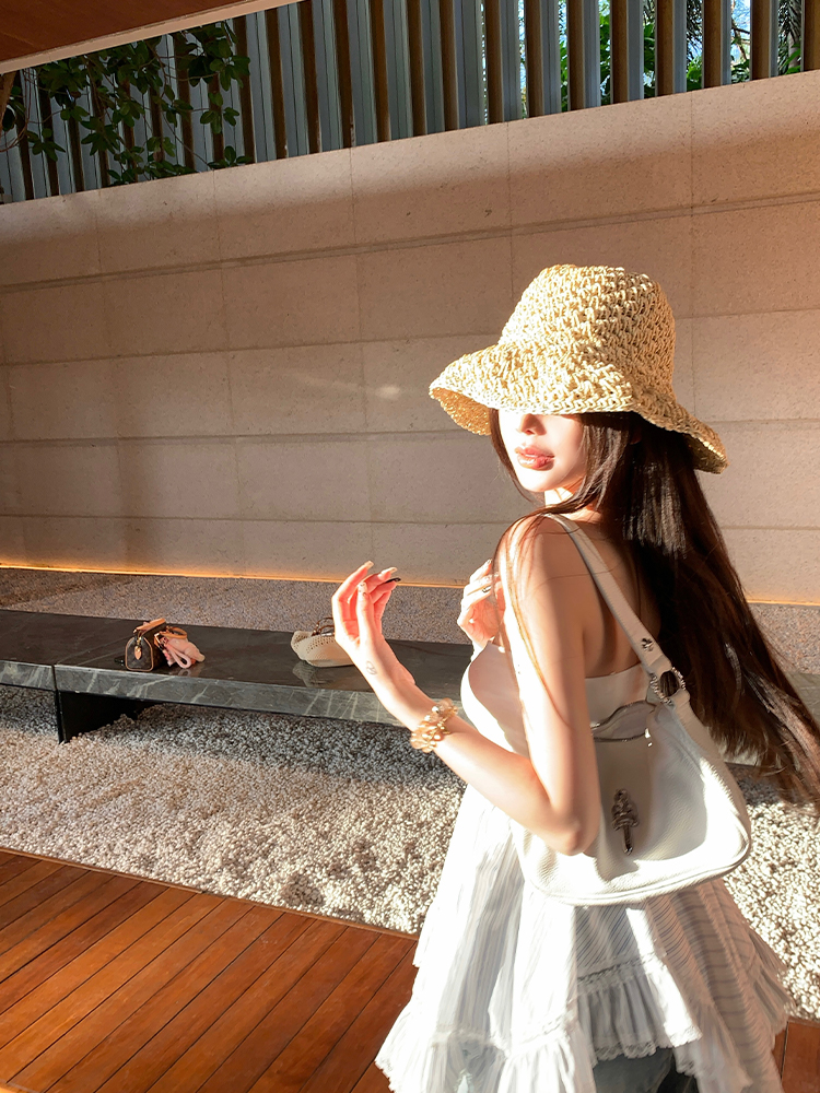 Women's Bubble Summer Patchwork Strapless Top - Stylish Summer Outerwear, High-End Blouse, Trendy 90s Inspired Fashion Women's Bubble Summer Patchwork Strapless Top - Stylish Summer Outerwear, High-End Blouse, Trendy 90s Inspired Fashion