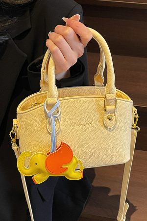 Women's Casual Crossbody Bucket Bag - Trendy 2025 Lychee Pattern Handbag, Versatile Style for Everyday Use