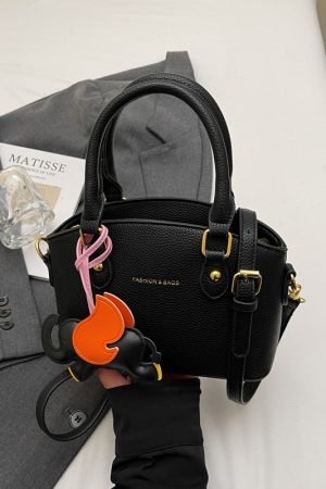 Women's Casual Crossbody Bucket Bag - Trendy 2025 Lychee Pattern Handbag, Versatile Style for Everyday Use