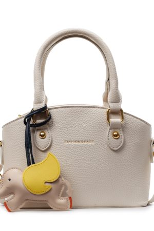 Women's Casual Crossbody Bucket Bag - Trendy 2025 Lychee Pattern Handbag, Versatile Style for Everyday Use