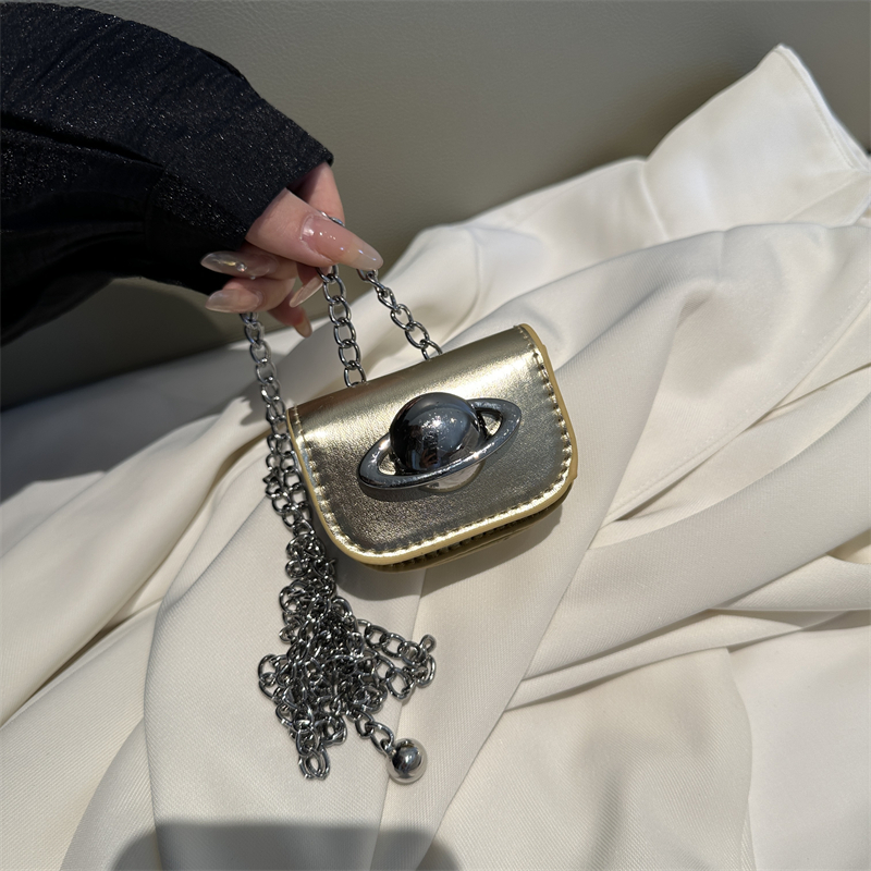 Women’s Chain Waist Bag - Internet Celebrity Style Crossbody Mini Pouch for Jeans, Decorative Leather Waist Belt Bag Women’s Chain Waist Bag - Internet Celebrity Style Crossbody Mini Pouch for Jeans, Decorative Leather Waist Belt Bag