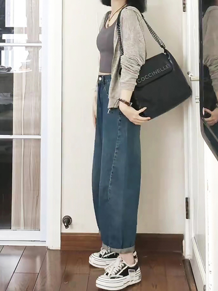 Women's Curved Knife Dad Pants 2025 - Loose Fit Cross Pants for Petite & Plus-Size, Fashionable Sickle Style Jeans Women's Curved Knife Dad Pants 2025 - Loose Fit Cross Pants for Petite & Plus-Size, Fashionable Sickle Style Jeans