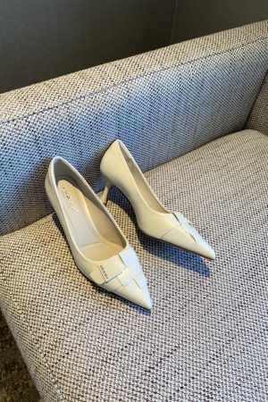 Women's Elegant Pointed Toe High Heels - Versatile Spring 2025 Thin Heel Shoes for Stylish Looks