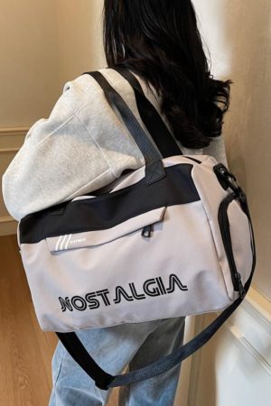 Womenâ€™s Fitness Bag with Dry Wet Separation - Versatile Sports Training, Yoga, Swimming, and Travel Luggage Bag