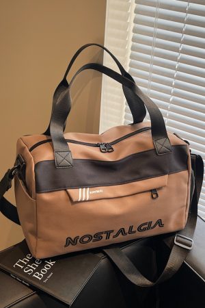 Womenâ€™s Fitness Bag with Dry Wet Separation - Versatile Sports Training, Yoga, Swimming, and Travel Luggage Bag