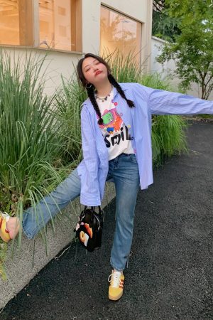 Women's Floral Print T-Shirt, Short Sleeve, Loose Fit, Plus Size, Trendy Spring/Summer 2025 Casual Top