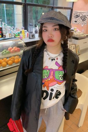 Women's Floral Print T-Shirt, Short Sleeve, Loose Fit, Plus Size, Trendy Spring/Summer 2025 Casual Top