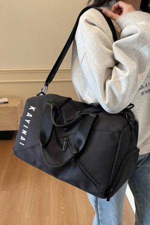 Women's Gym Bag with Dry Wet Separation | Sports Training & Yoga Bag for Short Trips & Business Travel