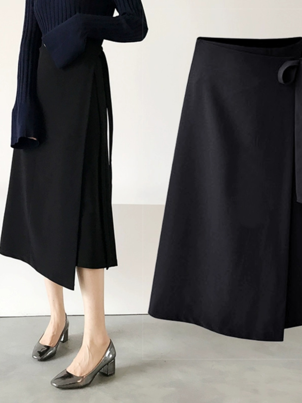 Women's High Waist Midi Strap Dress - Irregular Split A-Line Skirt for Spring Summer 2025 Women's High Waist Midi Strap Dress - Irregular Split A-Line Skirt for Spring Summer 2025