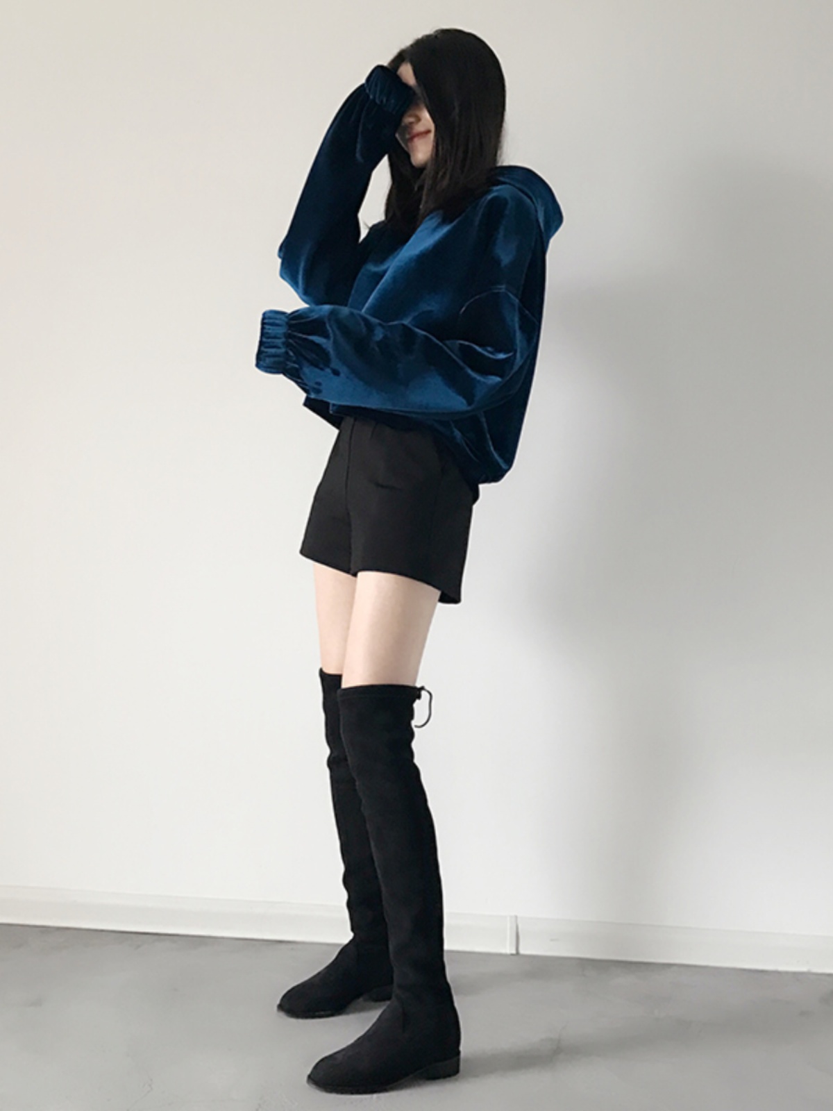 Women's High-Waisted A-Line Shorts, Versatile Wide-Leg Korean Style Casual Pants with Pockets, Slimming Fit Women's High-Waisted A-Line Shorts, Versatile Wide-Leg Korean Style Casual Pants with Pockets, Slimming Fit