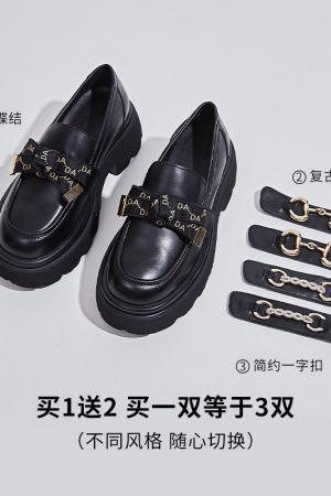 Women's Italian-Style Genuine Leather Loafers - Soft-Soled, Non-Fatiguing Design for Spring 90s-Inspired Comfort