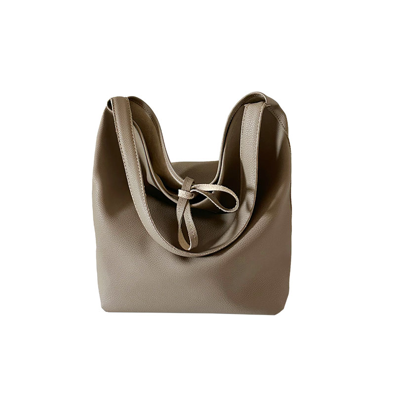 Women's Large Capacity Soft Leather Bucket Tote Bag for Work Commuting - Stylish Shoulder Bag for Everyday Use Women's Large Capacity Soft Leather Bucket Tote Bag for Work Commuting - Stylish Shoulder Bag for Everyday Use