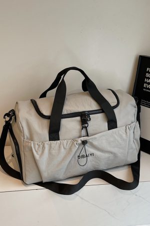 Women's Large Capacity Travel Sports Gym Bag - Lightweight Portable Hand-Held Shoulder Crossbody Luggage