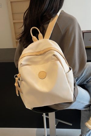 Women's Lightweight Travel Backpack - Casual Small Versatile Shoulder Bag for Commuting, School, and Hiking Adventures