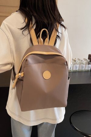 Women's Lightweight Travel Backpack - Casual Small Versatile Shoulder Bag for Commuting, School, and Hiking Adventures