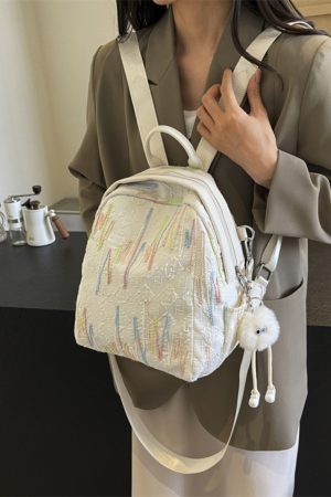 Women's Lightweight Versatile Backpack 2025 - Fashionable Travel, Work, and Commuting Crossbody Bag for Students