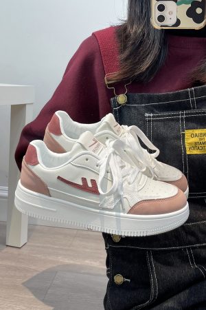 Women's Little White Sneakers - 2025 Spring/Summer Korean Style Casual Shoes for Students, Versatile INS Sports Footwear