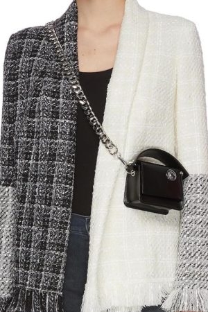 Women's Mini Crossbody Bag 2025 Summer Style - Small Square Design with Thick Chain Shoulder Strap for Lipstick and Coin Storage